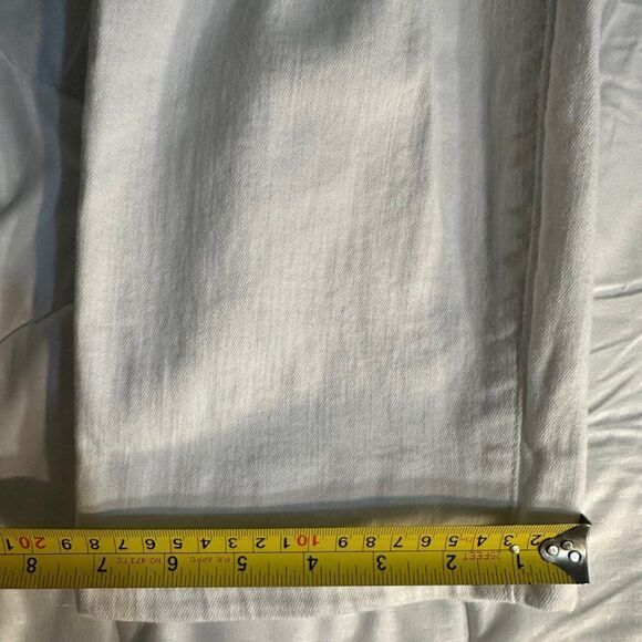 Torrid White Jeans Size 20 Inseam 22 inches Jegging Crop - Picture 9 of 14